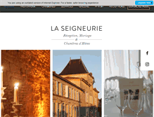Tablet Screenshot of la-seigneurie.com